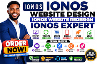 build ionos website design ionos website redesign ionos expert SEO