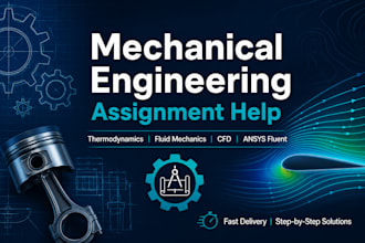 solve mechanical engineering assignments, numericals and reports