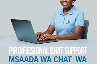 be your virtual assistant and live chat support