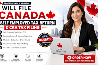 file canada self employed tax return cra filing gst hst tax