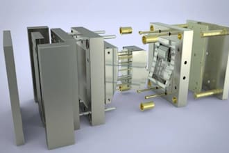 design precise injection mold, perform dfm analysis and moldflow simulation