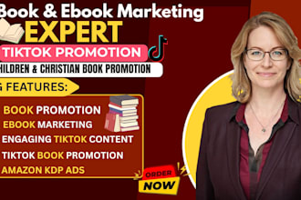 do viral booktok promotion  tiktok booktok marketing for ebook sales