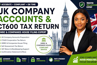 file ct600 corporation tax return UK company accounts self assessment hmrc tax