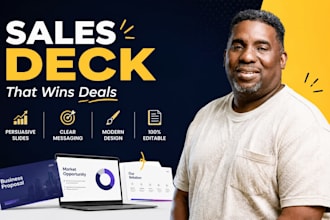 design b2b sales deck, proposal powerpoint design, sales presentation for brands