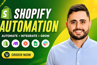 build shopify automation, shopify workflow, shopify API, shopify ai automation