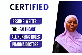 write an ats healthcare resume and cover letter