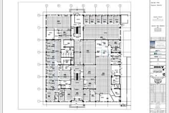 be your autocad expert for floor plans and map design