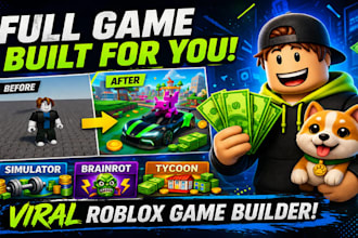 do simulator game, full game creation, steal a brainrot, grow a garden