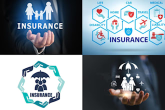 do insurance logo marketing financial accounting credit repair insurance
