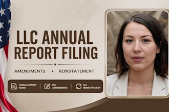 file llc annual report and handle llc amendments  reinstatement dissolve wyoming
