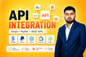 develop or integrate any API into your app