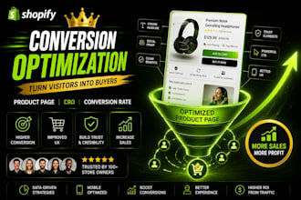 optimize shopify product page, improve conversion rate