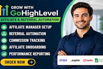 gohighlevel affiliate manager ghl referral program automation ghl client portal