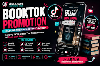 create a viral booktok video to promote your book on tiktok