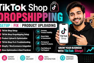 do tiktok shop dropshipping setup tik tok shop fix tiktok shop product uploading