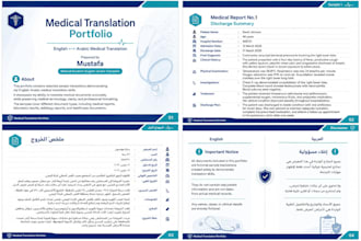 manual medical translation en to ar