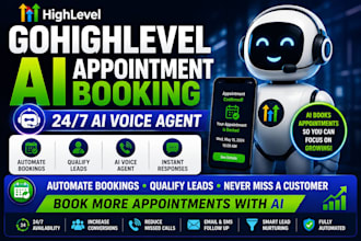 set up ai appointment booking in gohighlevel with voice ai