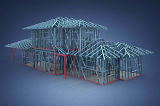 do light gauge steel framing and fabrication drawings in mwf, ssf, and vertex bd