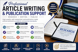 write and publish research article in google scholar, scopus indexed