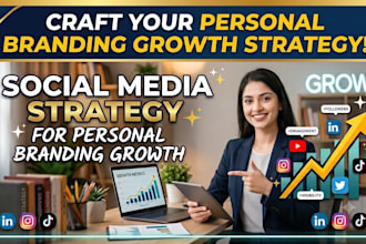 create a social media strategy for personal branding growth