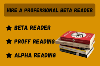 beta read and critique your novel