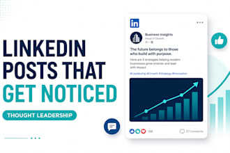 ghostwrite linkedin posts that grow your personal brand and authority