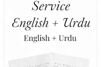 do beautiful handwriting and data entry for you
