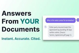 build a rag chatbot that answers questions from your pdfs