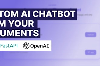 build an ai chatbot that answers questions from your pdfs