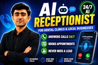 set up an ai dental receptionist that answers every call