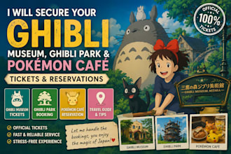 buy ghibli and online tickets for you