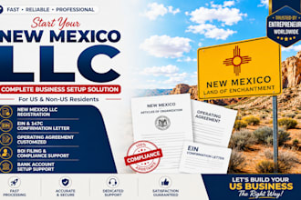 form your new mexico llc with ein setup for US and non US residents