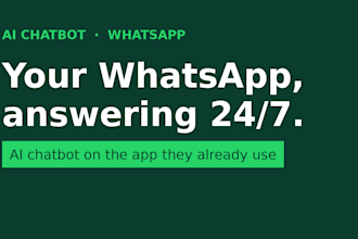 build an ai whatsapp chatbot for your business