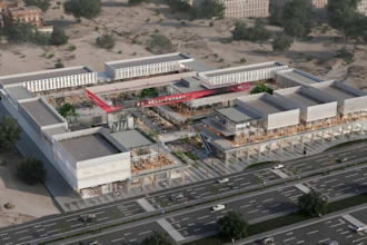 design mixed use building, commercial residential cgi and ue visualization