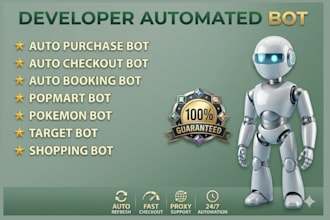 auto purchase bot shopping bot walmart bot target bot auto buying bot amazon bot