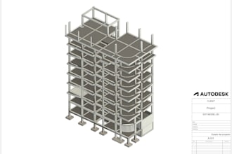 model your structural project in autodesk revit