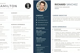 write executive resume, CV, cover letter, and linkedin profile for senior roles