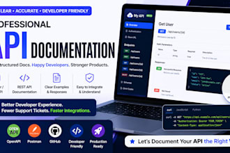 write API documentation, swagger openapi docs, and developer guides