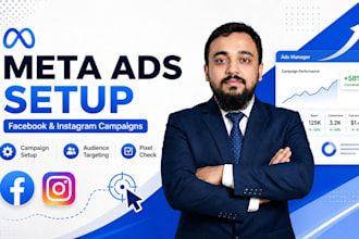 setup meta ads campaign for facebook and instagram