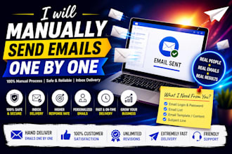 manually send emails one by one