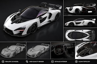3d car model 3d car rc car blender car 3d print 3d truck model wrap