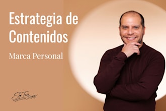 diseñare estrategia de contenidos para marcas personales