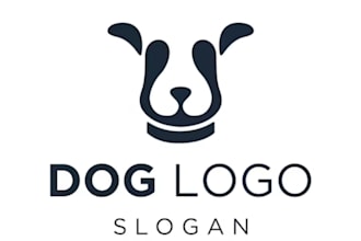 minimalist custom line luxury animal, pet, dog, bird