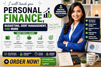 teach you personal finance, budgeting, debt management and more