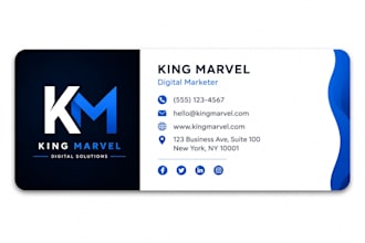 create clickable HTML email signature gmail outlook animated email signature