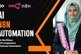build n8n workflows, ai automation workflows using n8n
