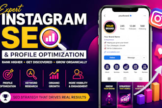 do instagram SEO and optimize your profile for organic growth