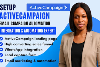 activecampaign landing page activecampiagn sales funnel