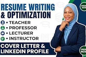 write teacher resume, academic cv, lecturer, professor, and education resume, CV