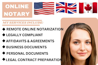 provide secure US online notary services for your legal documents